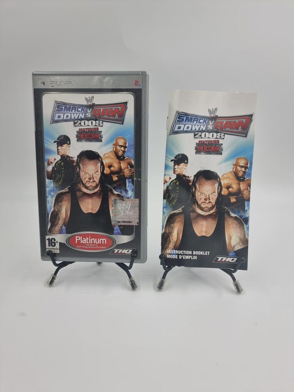 Jeu PSP W SmackDown vs Raw 2008 (Platinum) en boite, complet Consoles et jeux vidéos