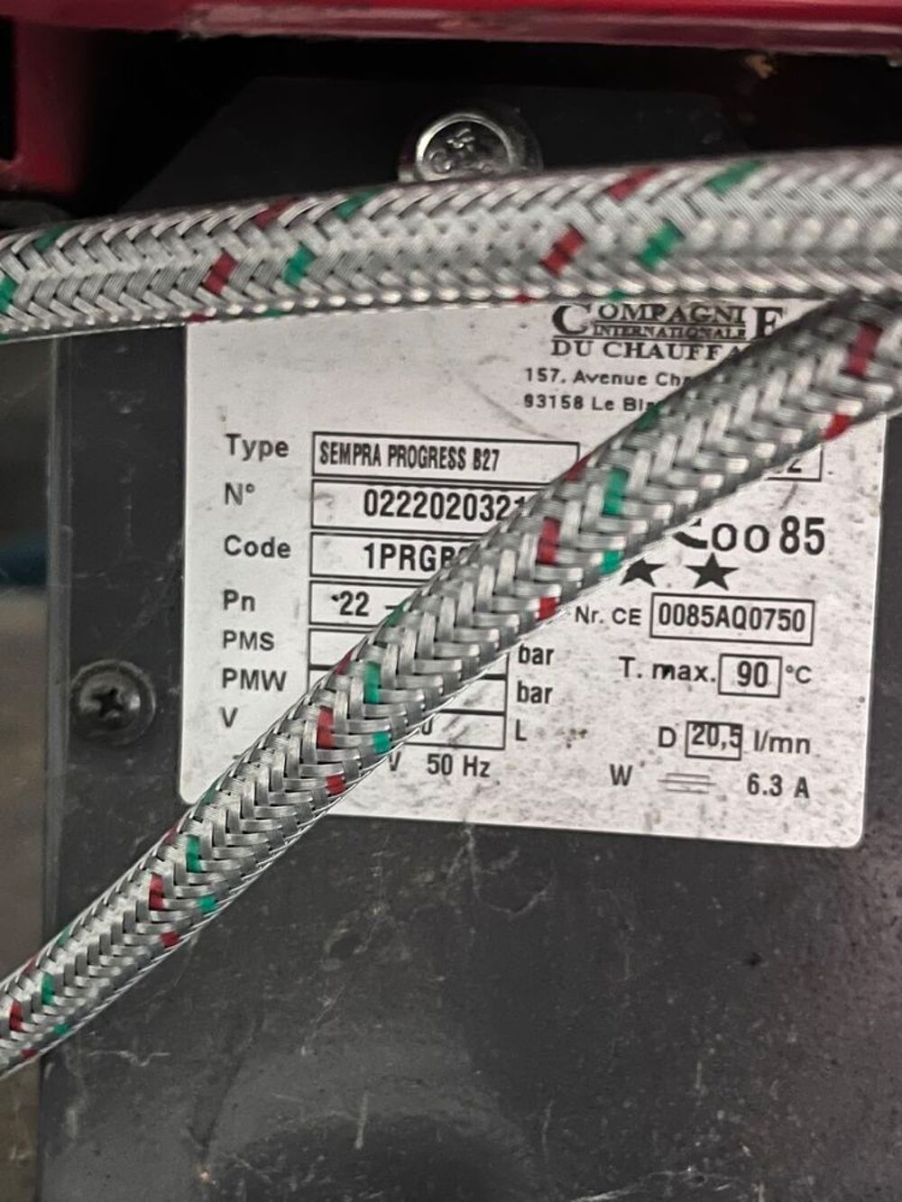 Chaudi&egrave;re fioul CHAPP&Eacute;E Bricolage