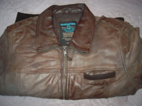 blouson cuir 50 Poussan (34)