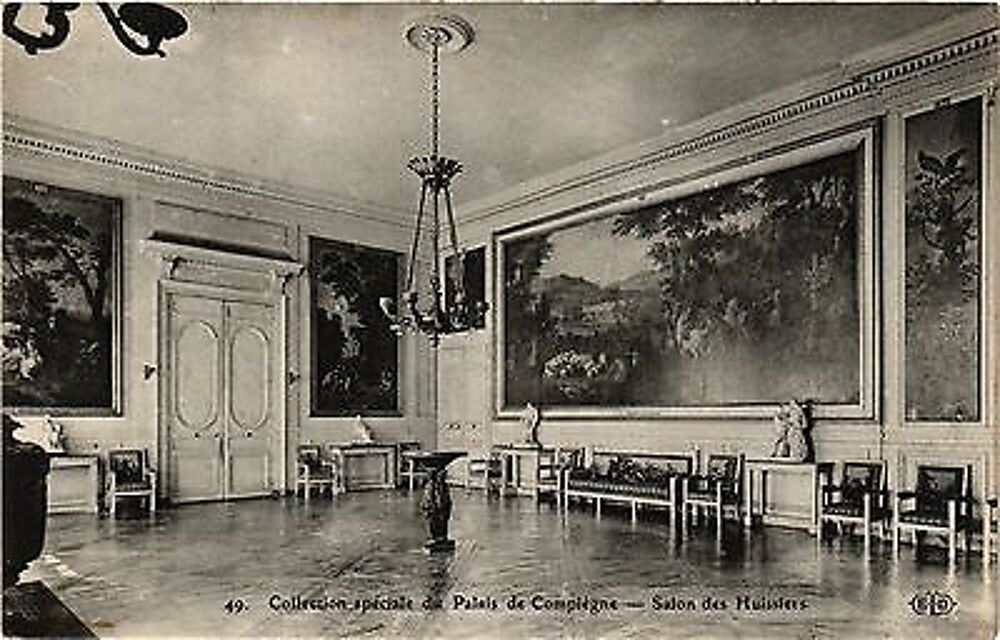 Carte postale Palais de Compi&egrave;gne 