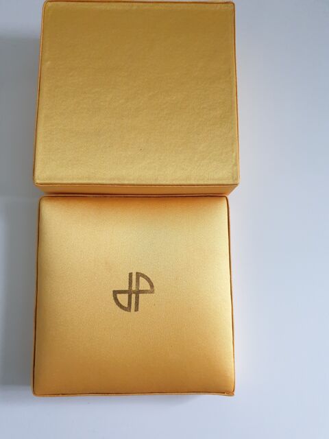 Jolie bote en tissu de Jean Patou avec 2 miniatures parfum 14 Plaisir (78)