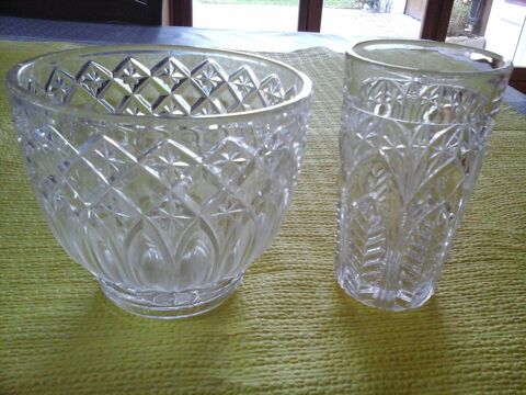 VIDE POCHES ANCIEN  AVEC VASE ASSORTI 5 Roost-Warendin (59)