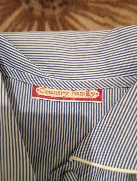 Chemisier Vintage Country Familly 100% Coton 8 Paris 12 (75)