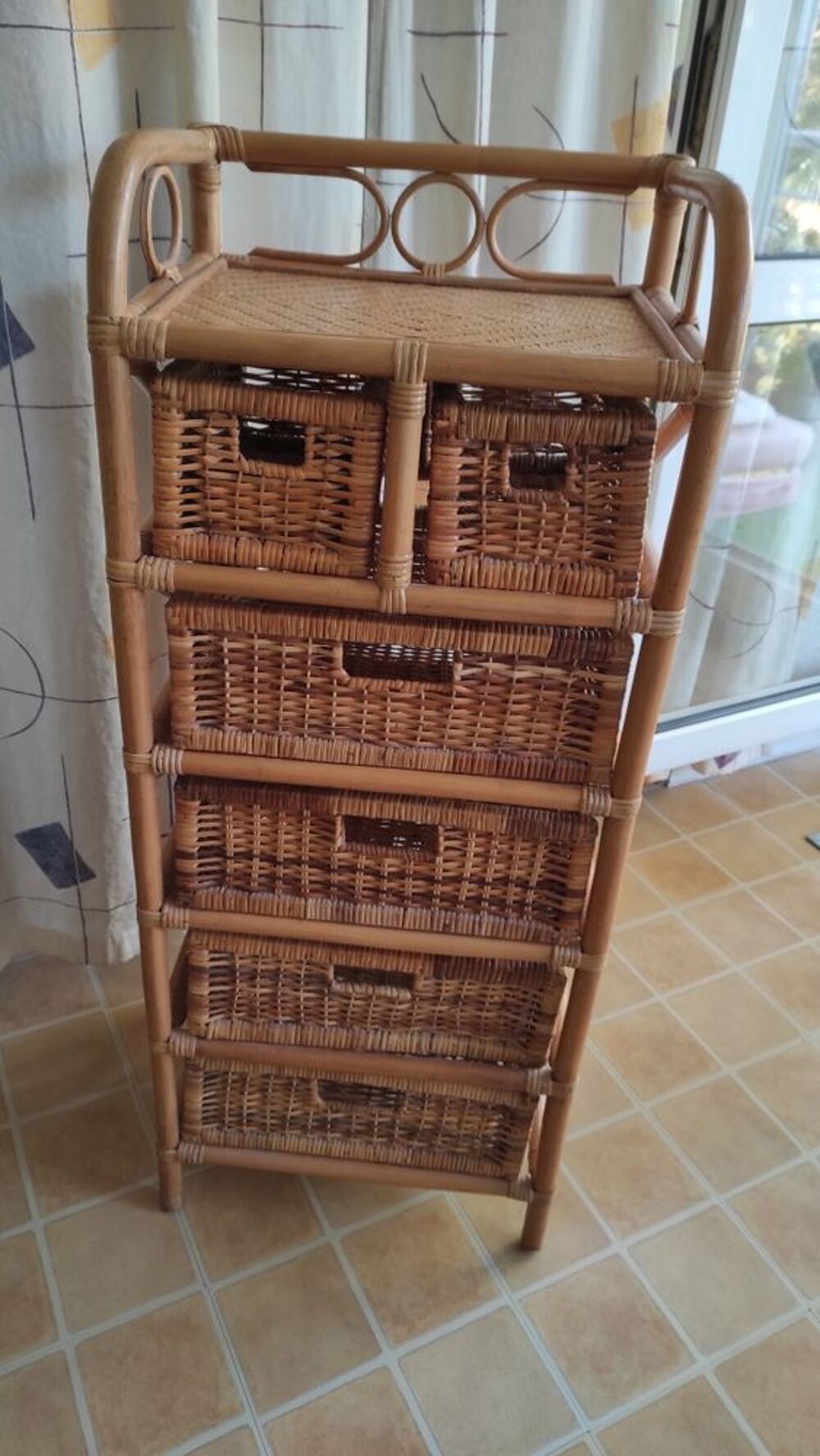commode en bambou Meubles