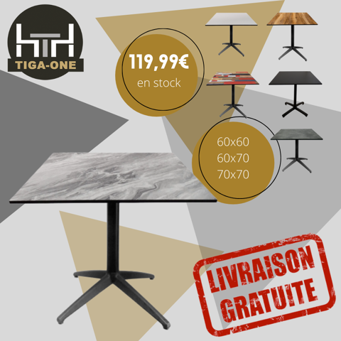 TABLES PRO EN STOCK CHR 31000 Toulouse
