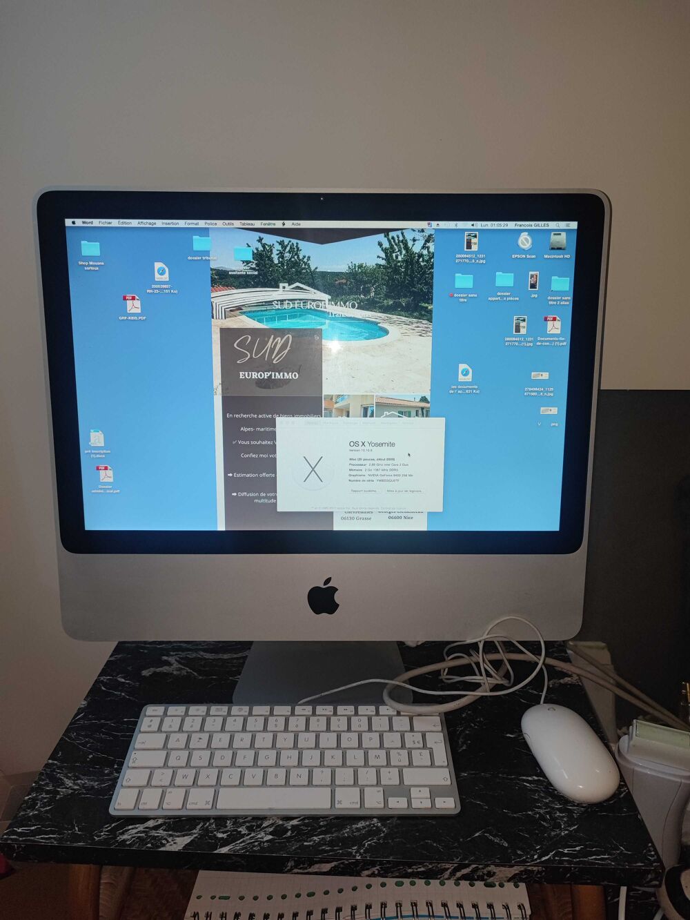 iMac 2009 Matériel informatique