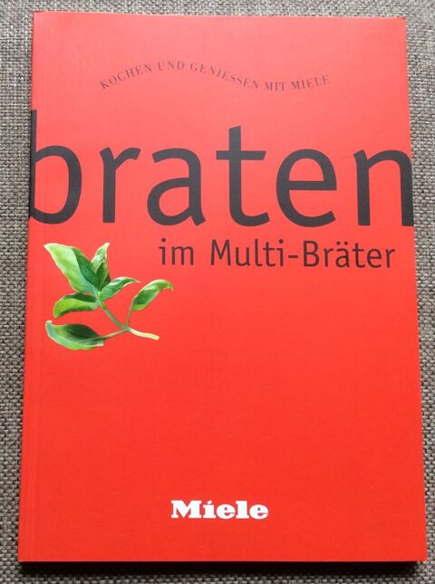 Livre de recettes en allemand / Kochbuch Miele 2 Paris 17 (75)