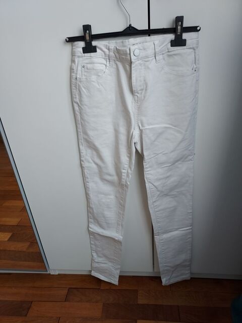 Pantalon type  jean  blanc 20 Houilles (78)