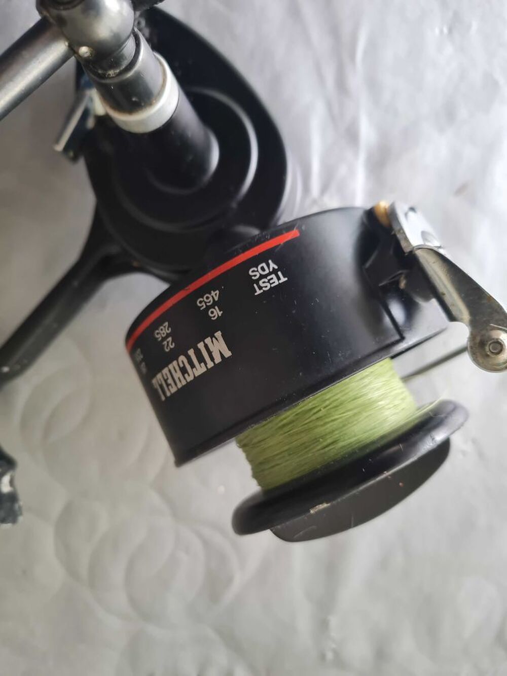 Ancien moulinet de p&ecirc;che au lancer en mer MITCHELL 486 Sports