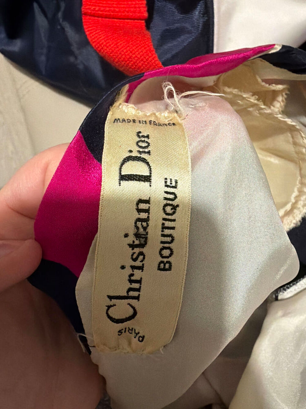? Robe Christian Dior Boutique vintage ? 100% Soie Vêtements