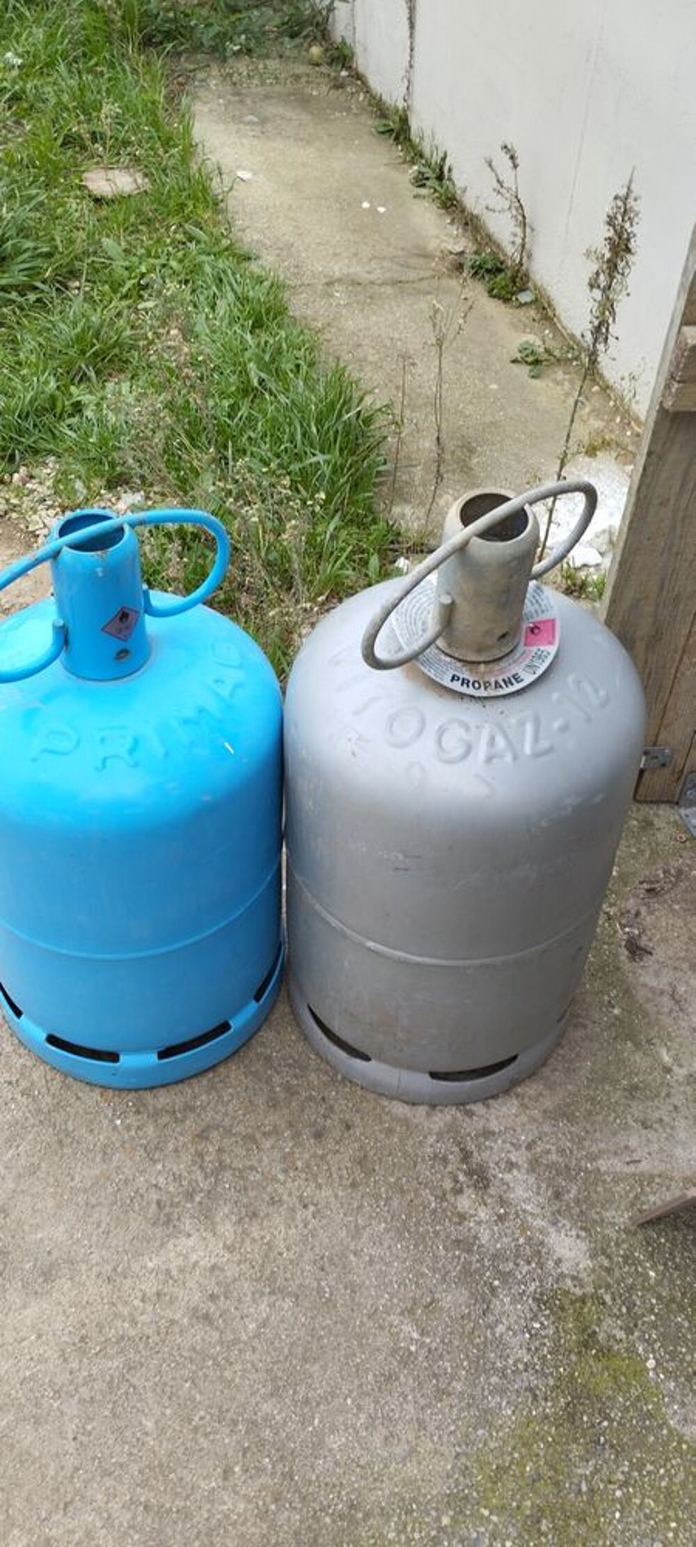 Bouteille de gaz Bricolage