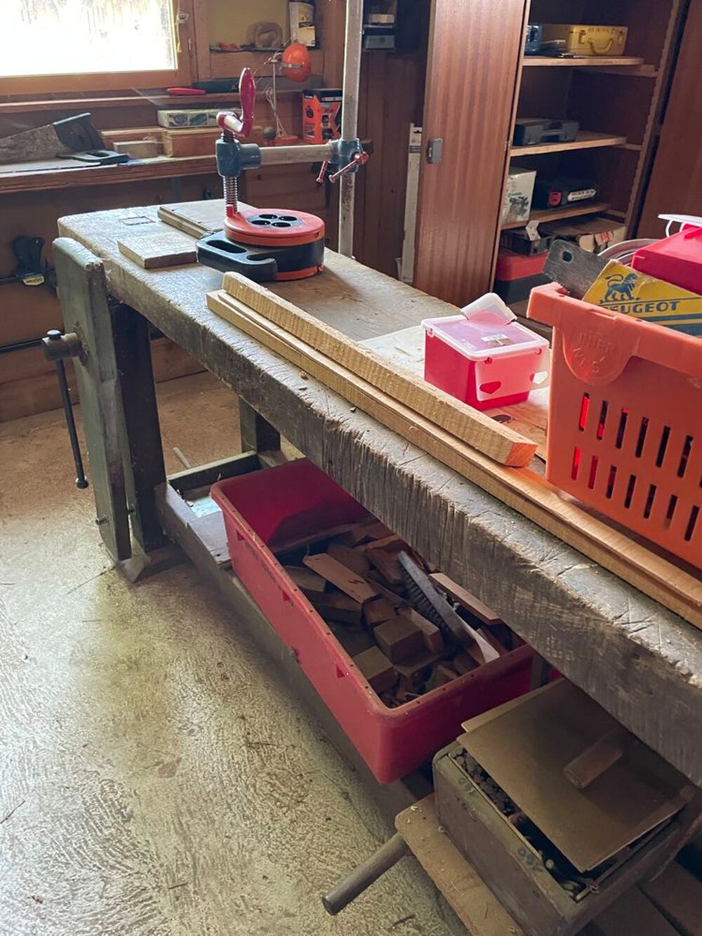 Etabli bois fixe Bricolage