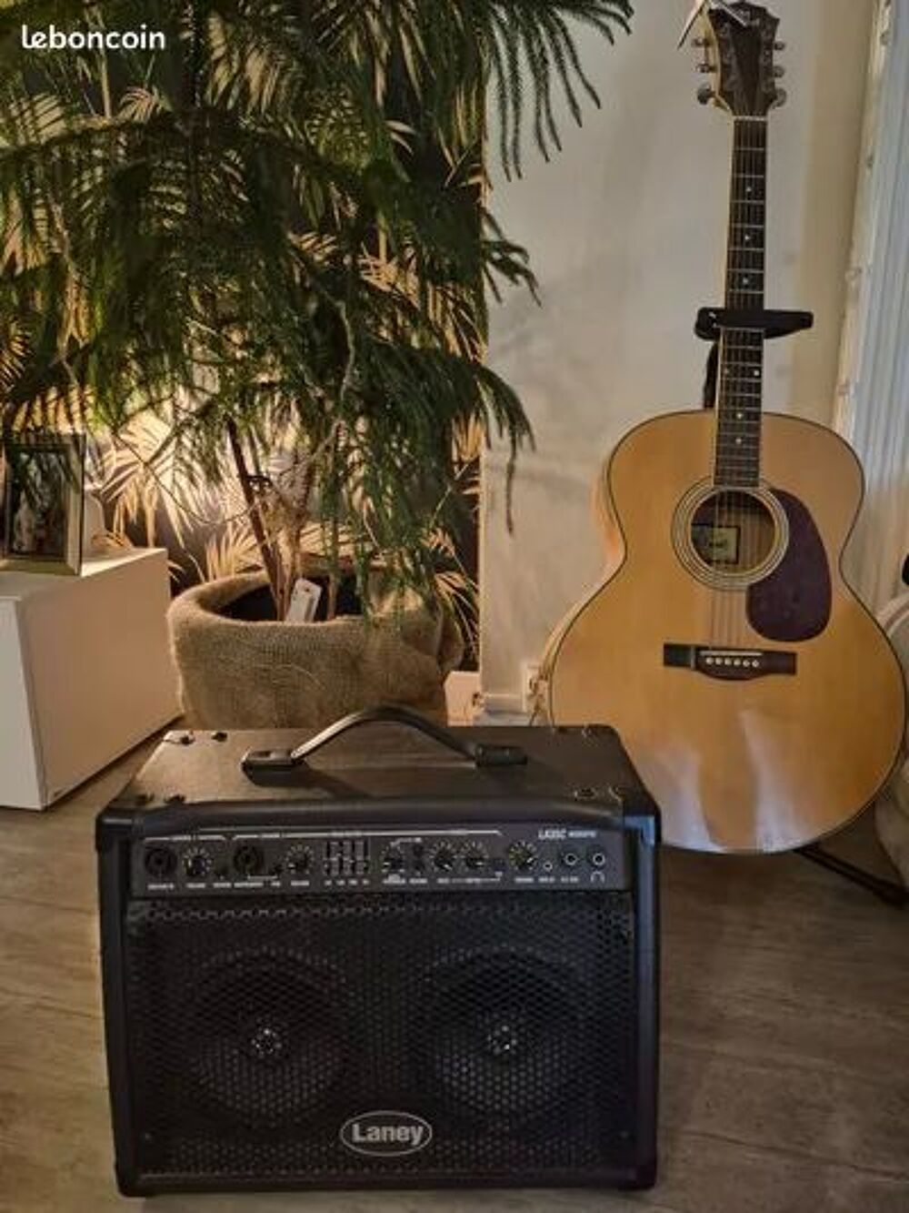 Amplificateur acoustique Laney LA35C + c&acirc;ble jack 5m ? Tr&egrave;s Audio et hifi