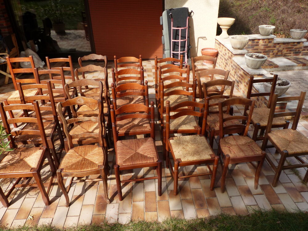 Chaises paill&eacute;es Meubles