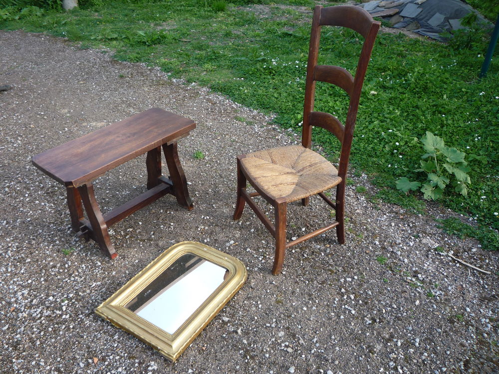 Petit banc/chaise de nourrice/miroir Meubles