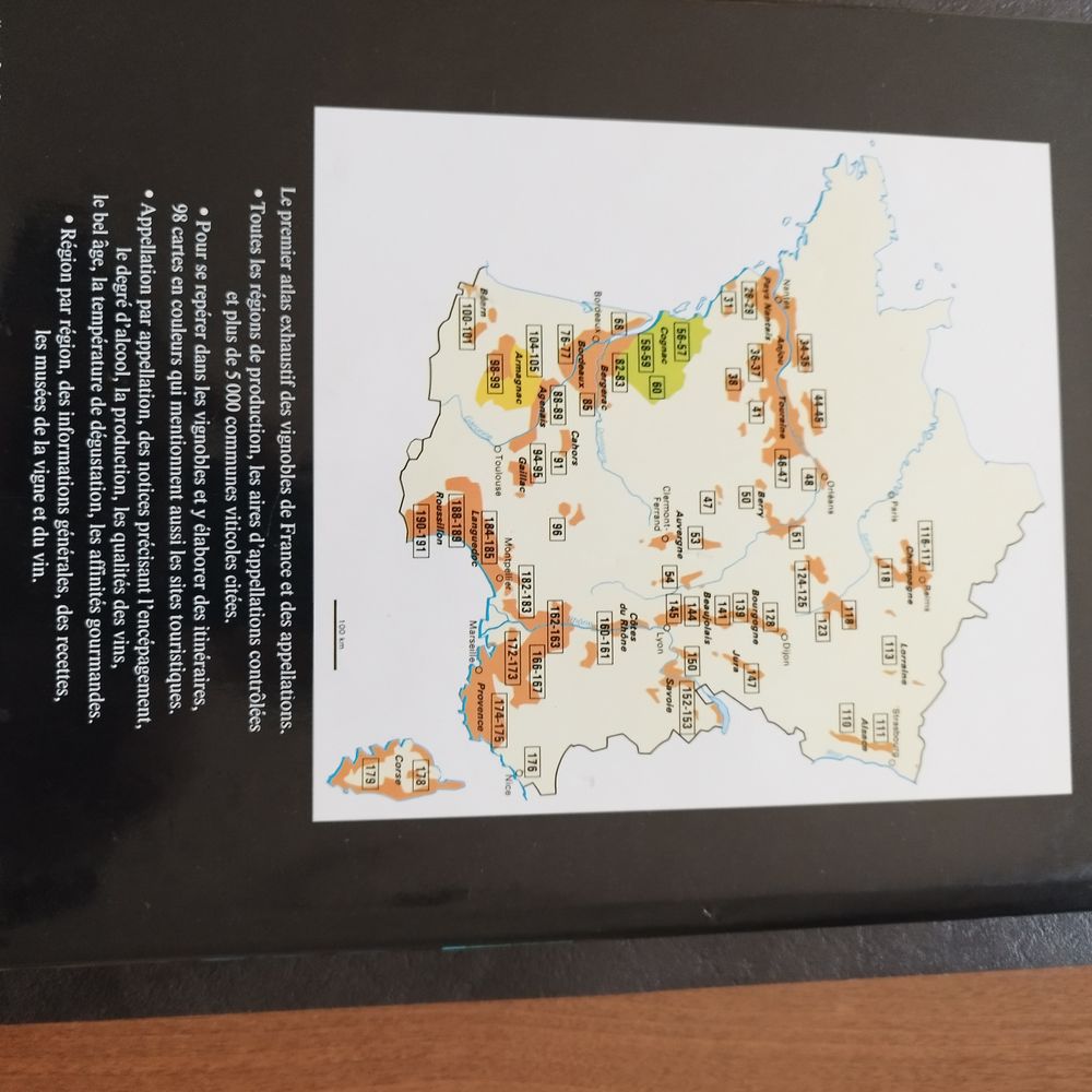 Atlas des vins de France Livres et BD