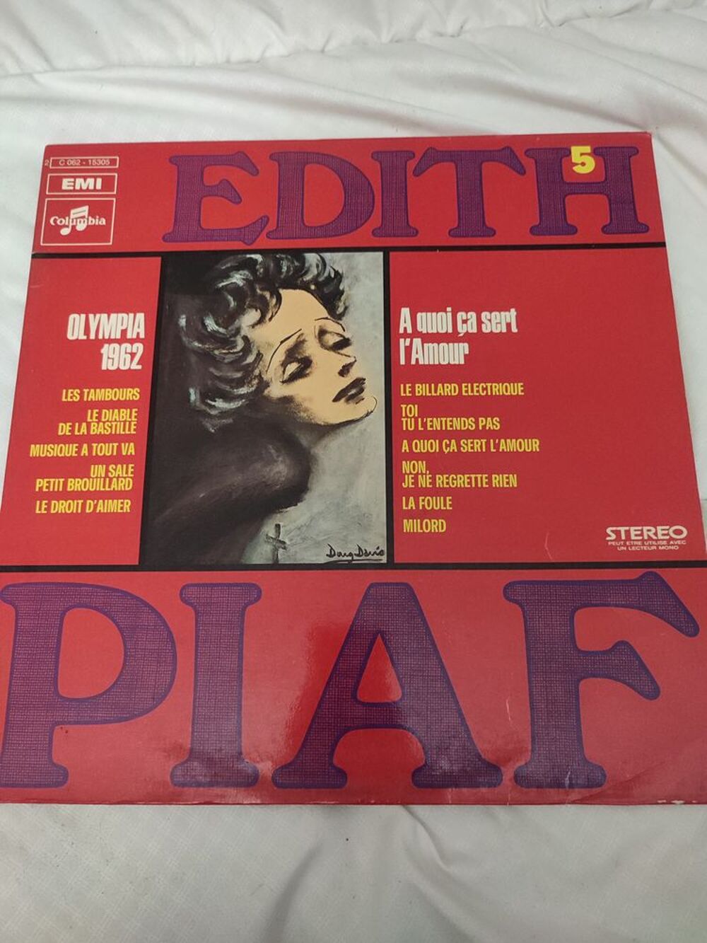 Vinyle Edith Piaf Audio et hifi