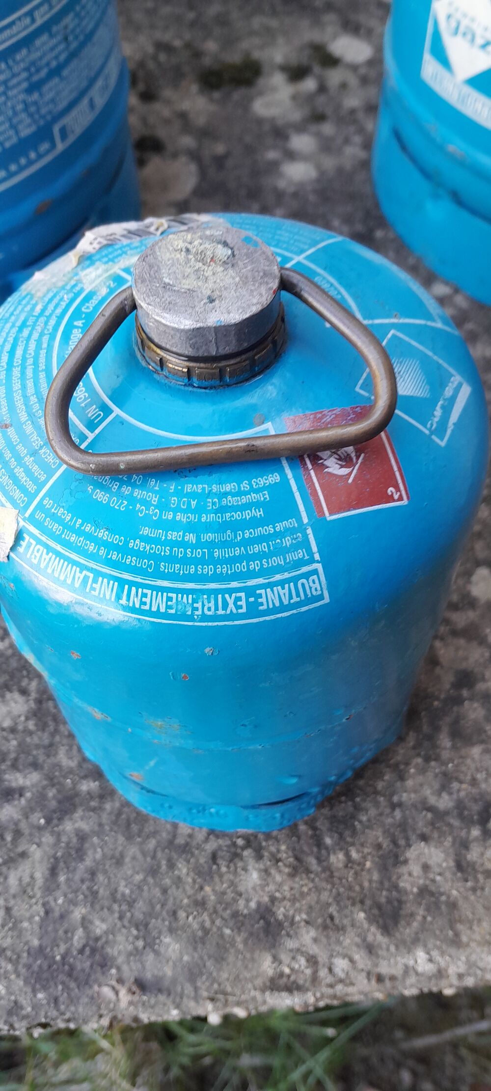Bouteille gaz type 907 904 901 Bricolage