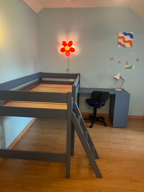 Lit mezzanine enfant 100 Tournay (65)