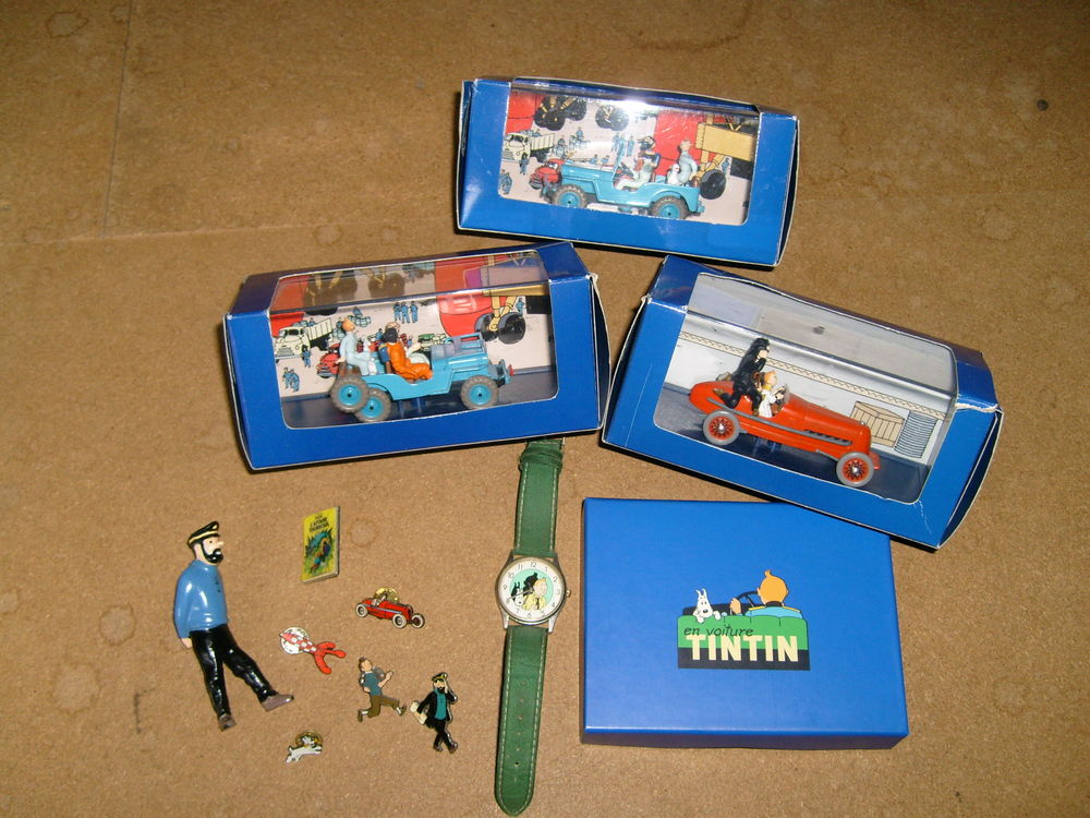 Divers objets Tintin 