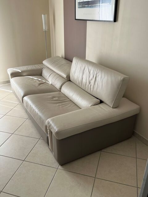 Canap Crozatier tout cuir 350 La Chapelle-Longueville (27)