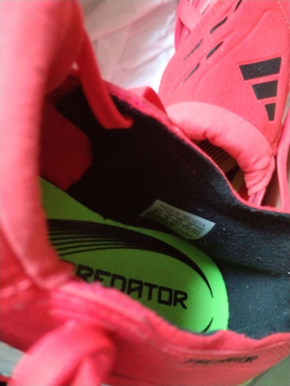 Crampons foot Adidas Chaussures