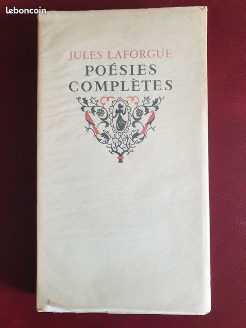 Jules Laforgue Poésies 1/2 numéroté beau velin Vichy (03)