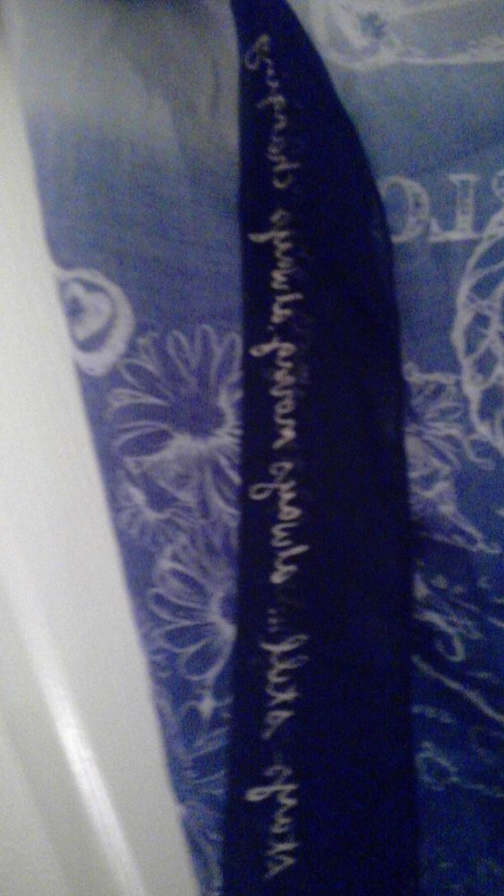 N&deg; 303 FOULARD BLEU ENCRE Vêtements