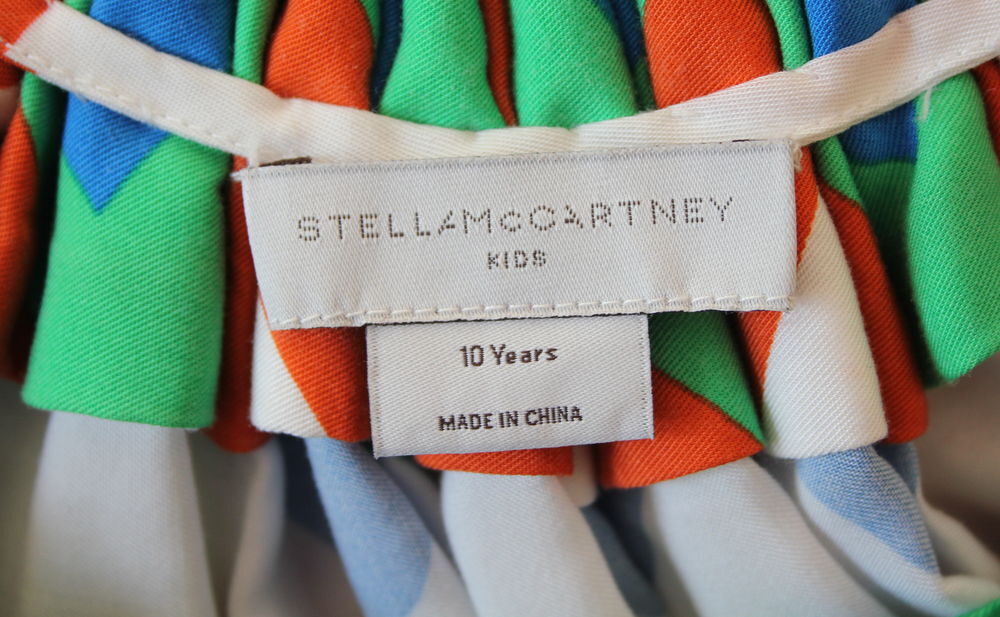 Robe motifs g&eacute;om&eacute;triques STELLA MC CARTNEY T.36
Vêtements