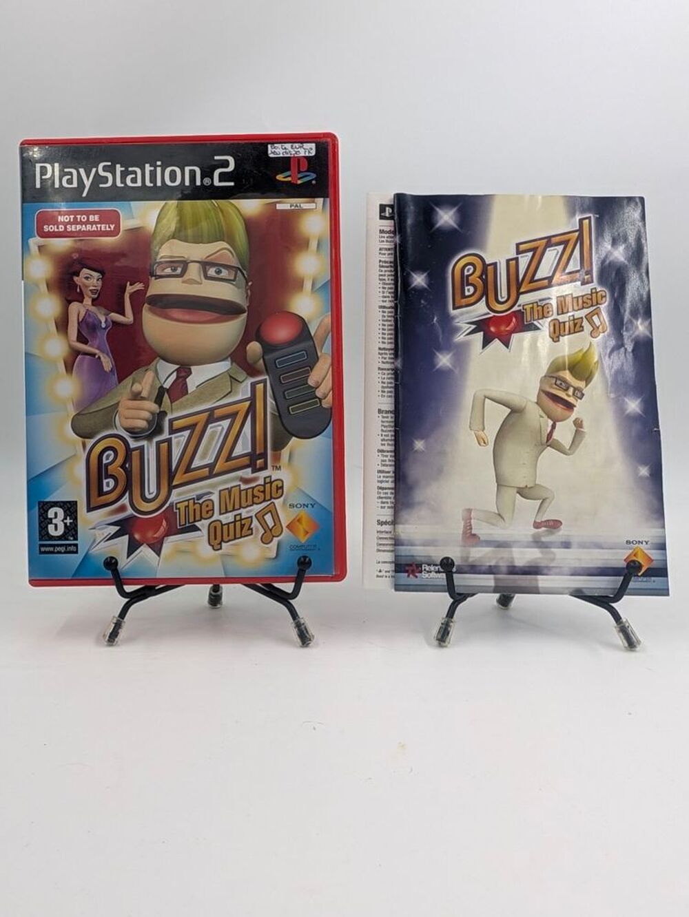 Jeu Playstation 2 Buzz ! : The Music Quiz en boite, complet Consoles et jeux vidéos