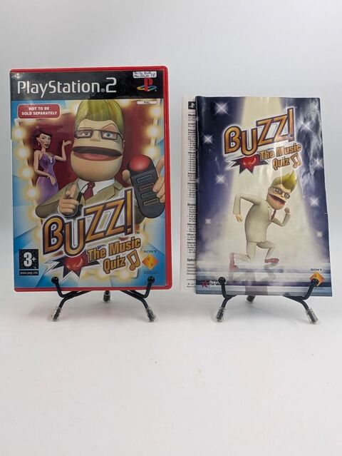 Jeu Playstation 2 Buzz ! : The Music Quiz en boite, complet 3 Vulbens (74)
