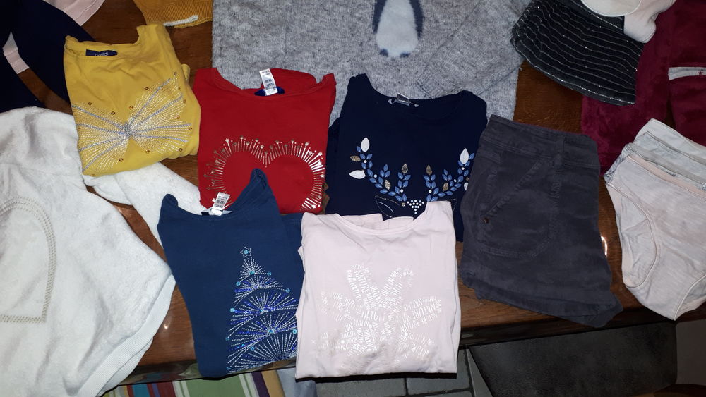 Lot v&ecirc;tements hiver fille marque Okaidi taille 6 ans Vêtements enfants
