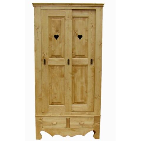 ARMOIRE EN  PIN HUILE :
450 Villelongue-de-la-Salanque (66)
