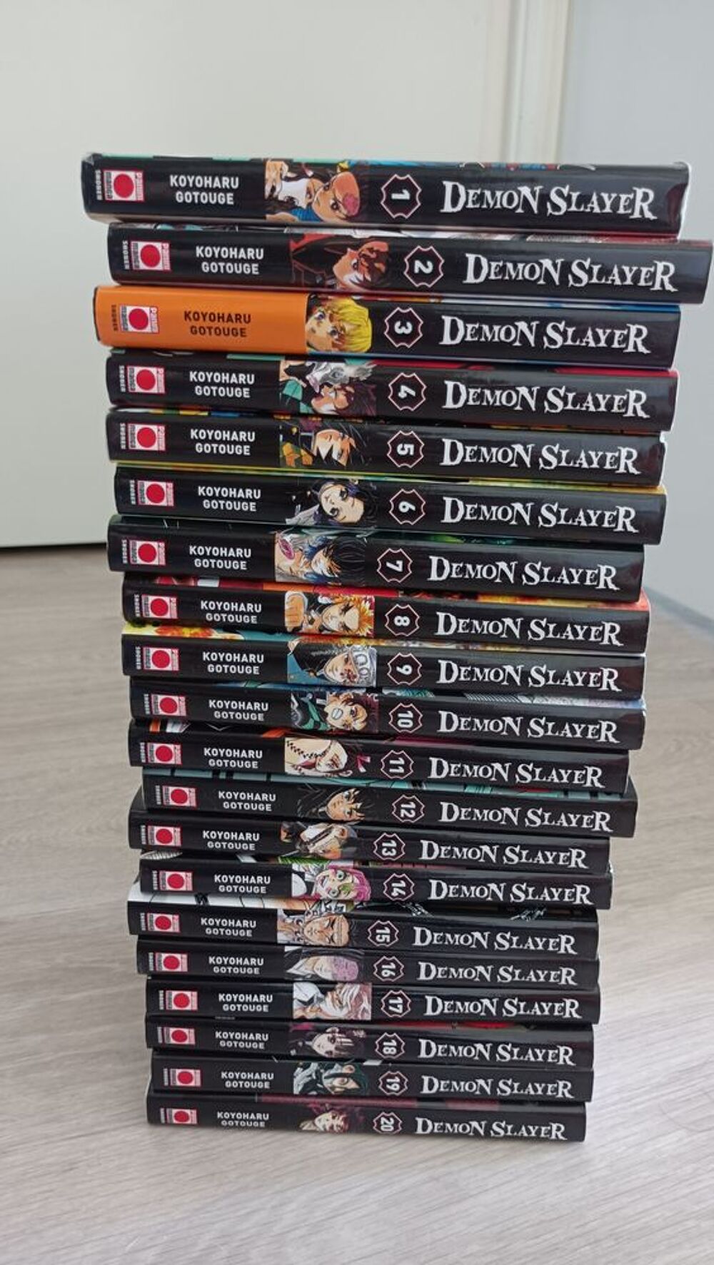 Collection manga Demon Slayer 20 num&eacute;ros Livres et BD