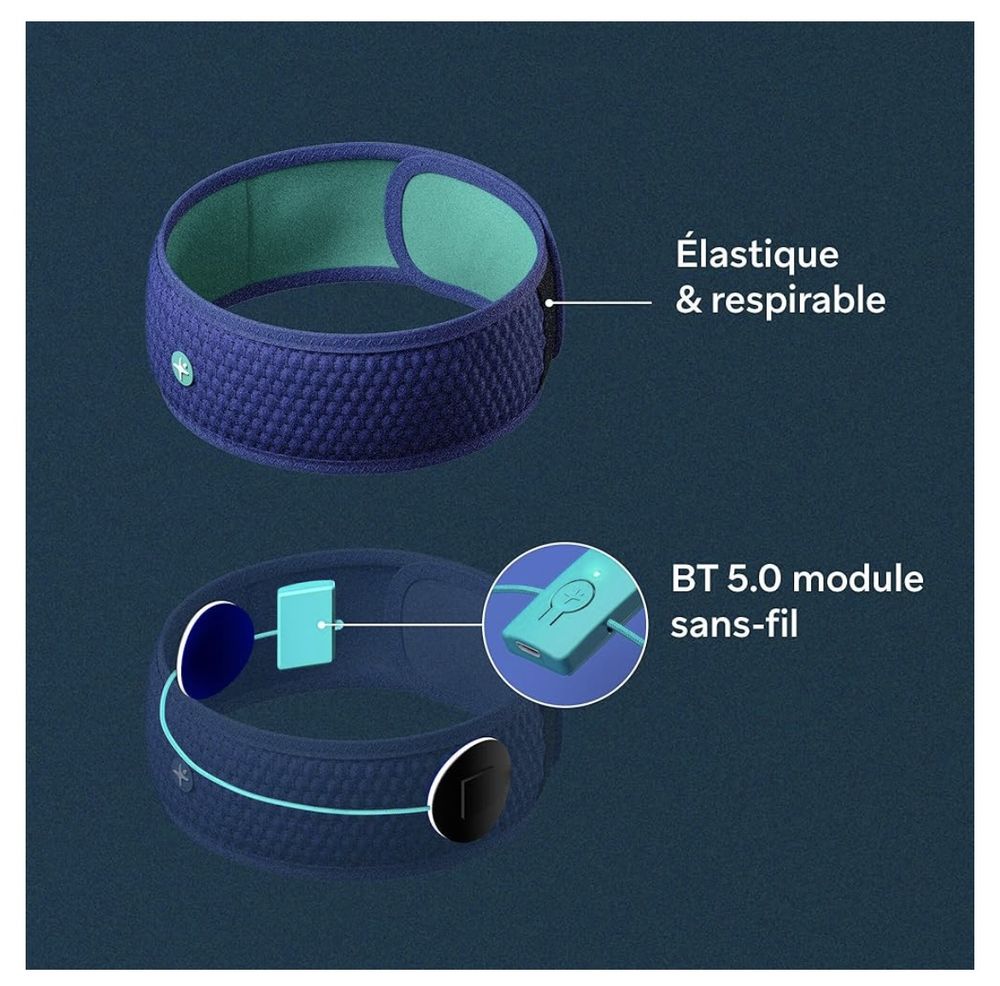 Bandeau - casque HoomBand audio Bluetooth, sommeil Audio et hifi