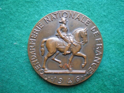 Médaille de bronze de la Gendarmerie. 40 Caen (14)