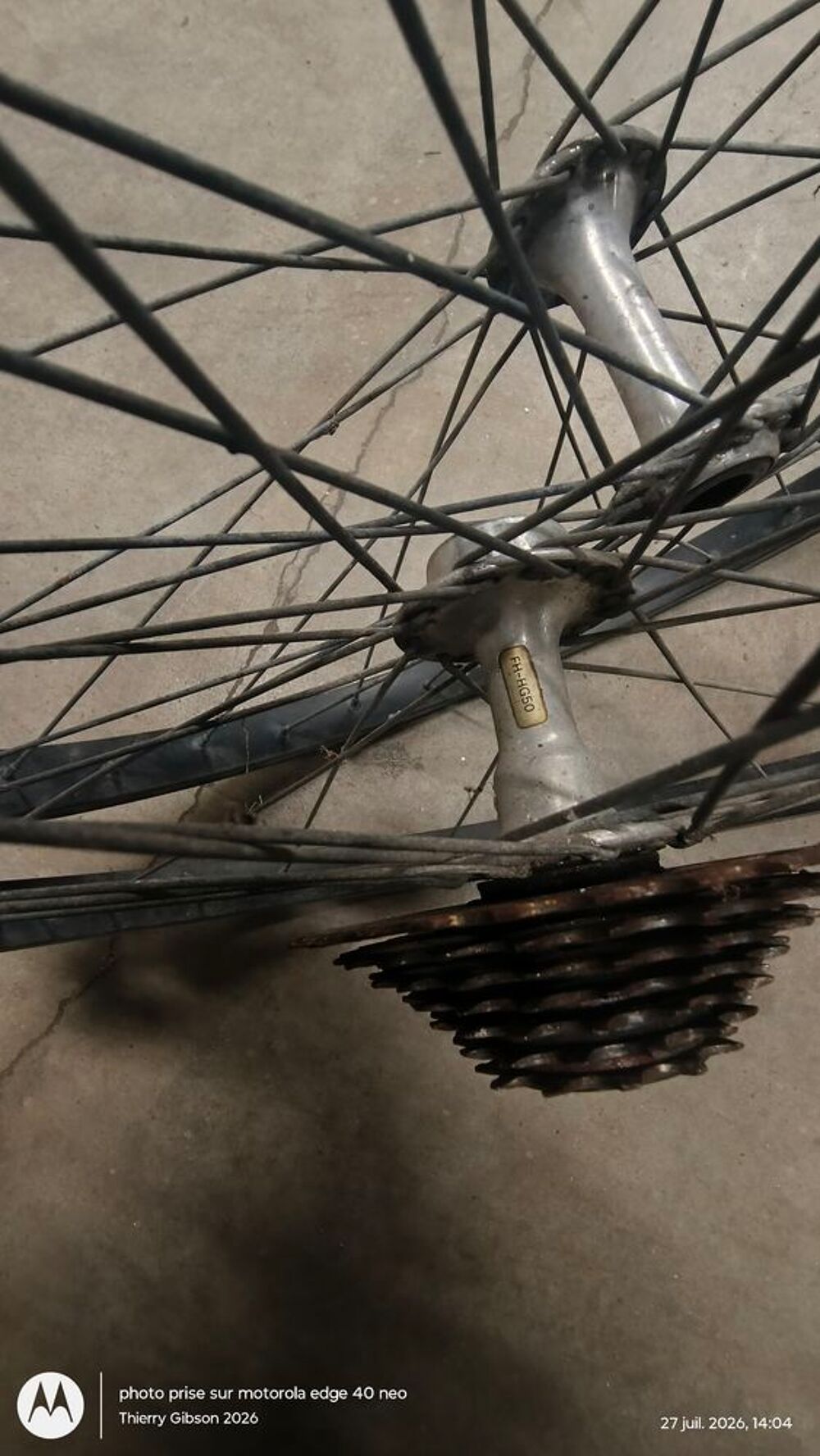 2 jantes en 26 pour v&eacute;lo vtt Sports