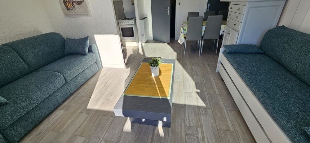   Les 2 Alpes Gd studio plein Sud Centre pied pistes+2 garages Rhône-Alpes, Les Deux Alpes (38860)