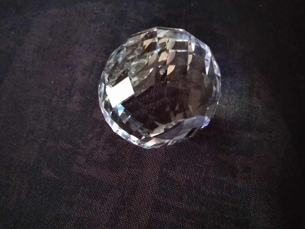 Lot de 2 presse papier Swarovski Décoration