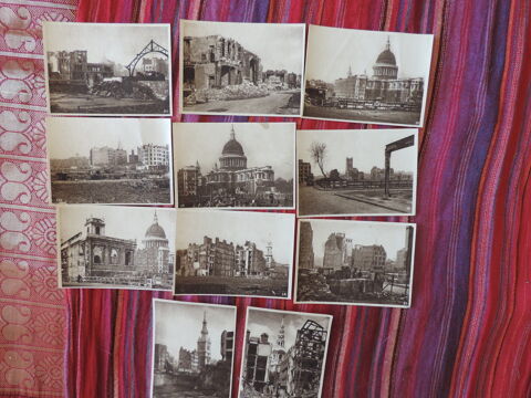 Collection de mini Photos  London under fire : 11 vues de Lo 5 Roquefort-les-Pins (06)