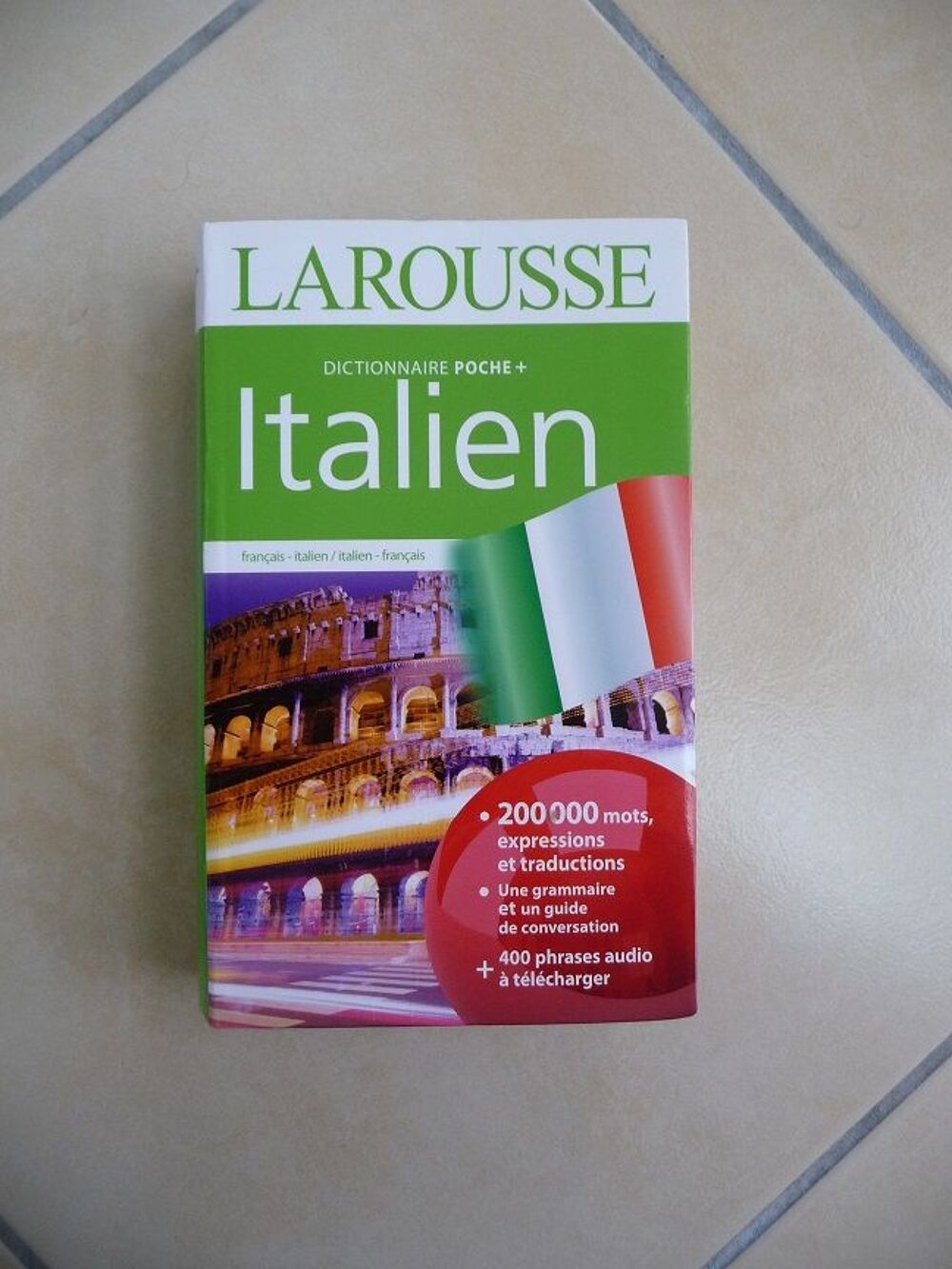 Dictionnaire LAROUSSE Bilingue Italien-Fran&ccedil;ais - NEUF Livres et BD