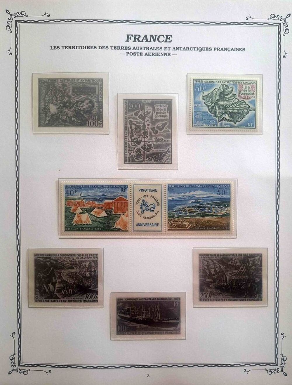 Timbres des Terres Australes et Antarctiques Fran&ccedil;aises 16 