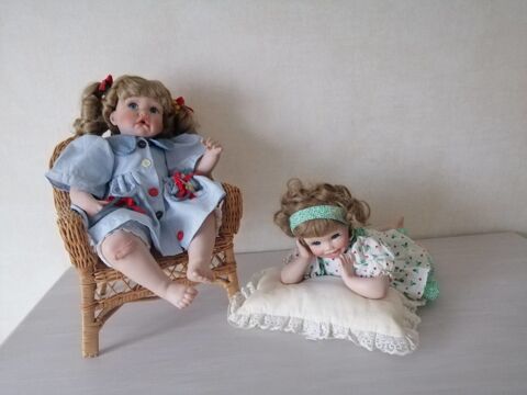 Poupées de porcelaine artisanal. The Amilton Collection 80 Jardres (86)