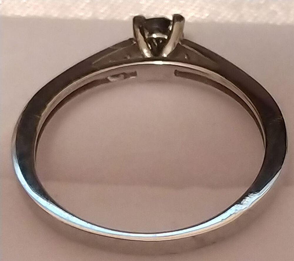 Bague OR BLANC et BLACK DIAMANT Bijoux et montres