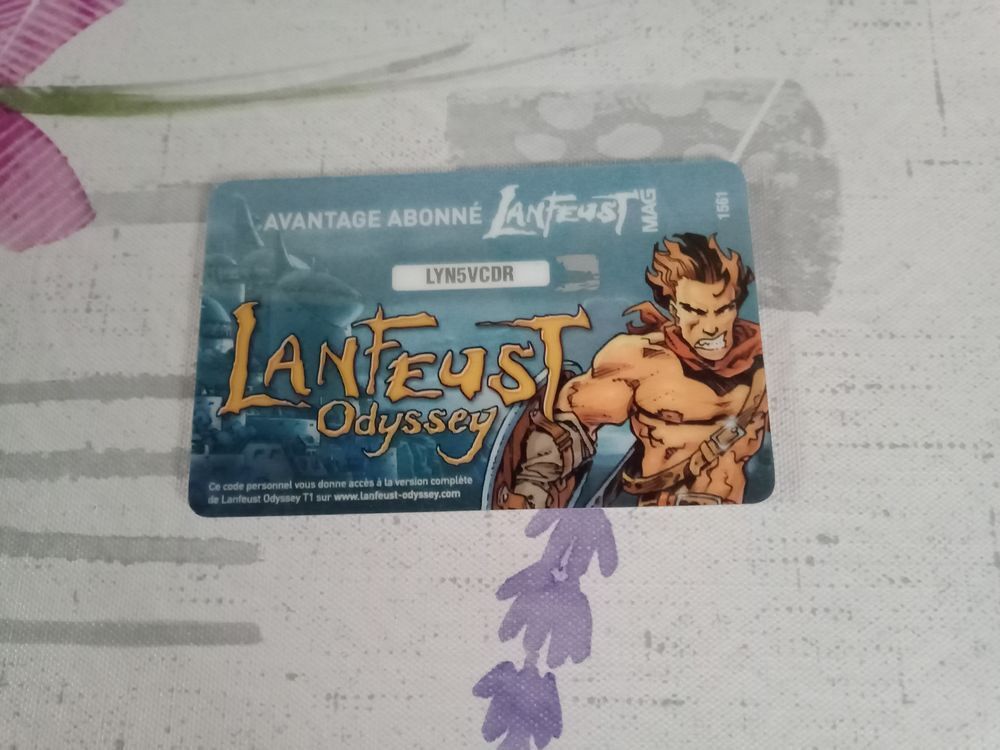 
Carte avantage abonn&eacute; Lanfeust Mag 