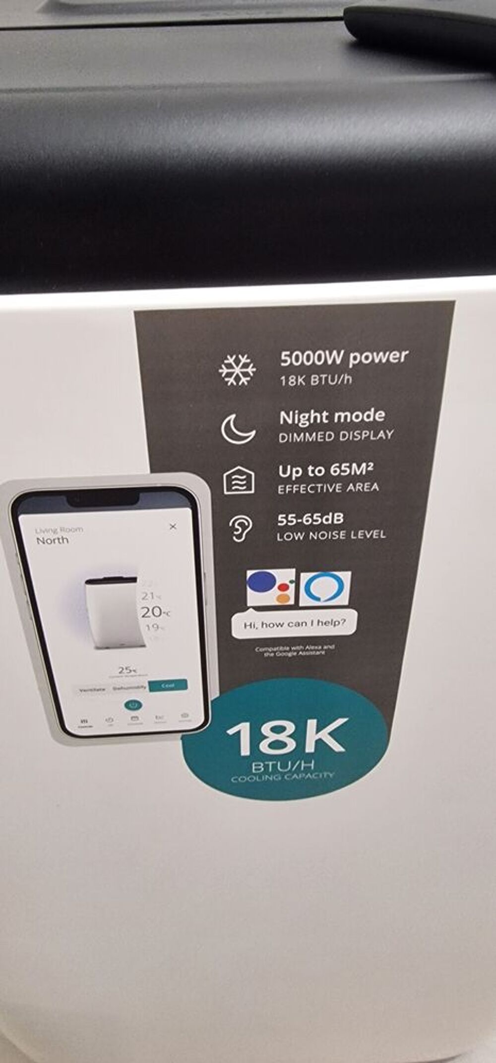 Climatiseur DUUX connect&eacute; 18000BTU North DXMA13 Electroménager