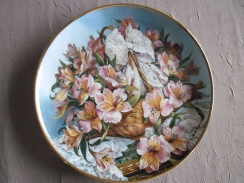 Assiette MEDAILLER FRANKLIN  Alstroemeria  15 Seclin (59)