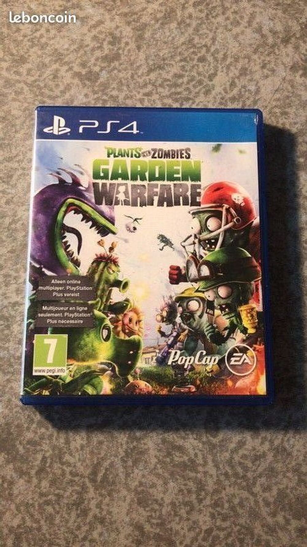 Jeu plants vs zombies garden warfare ps4 play4 Jeux / jouets