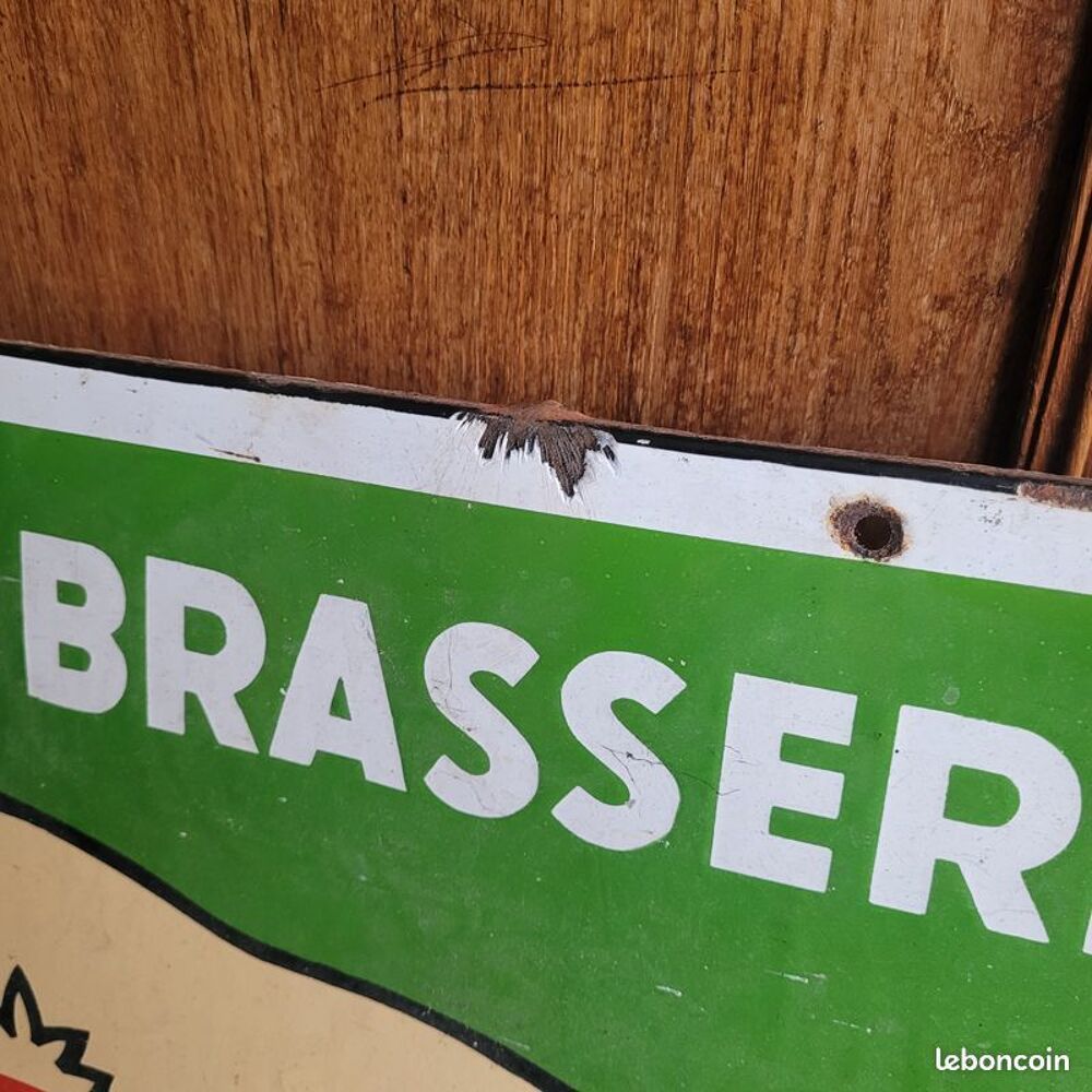 plaque emaillee Décoration