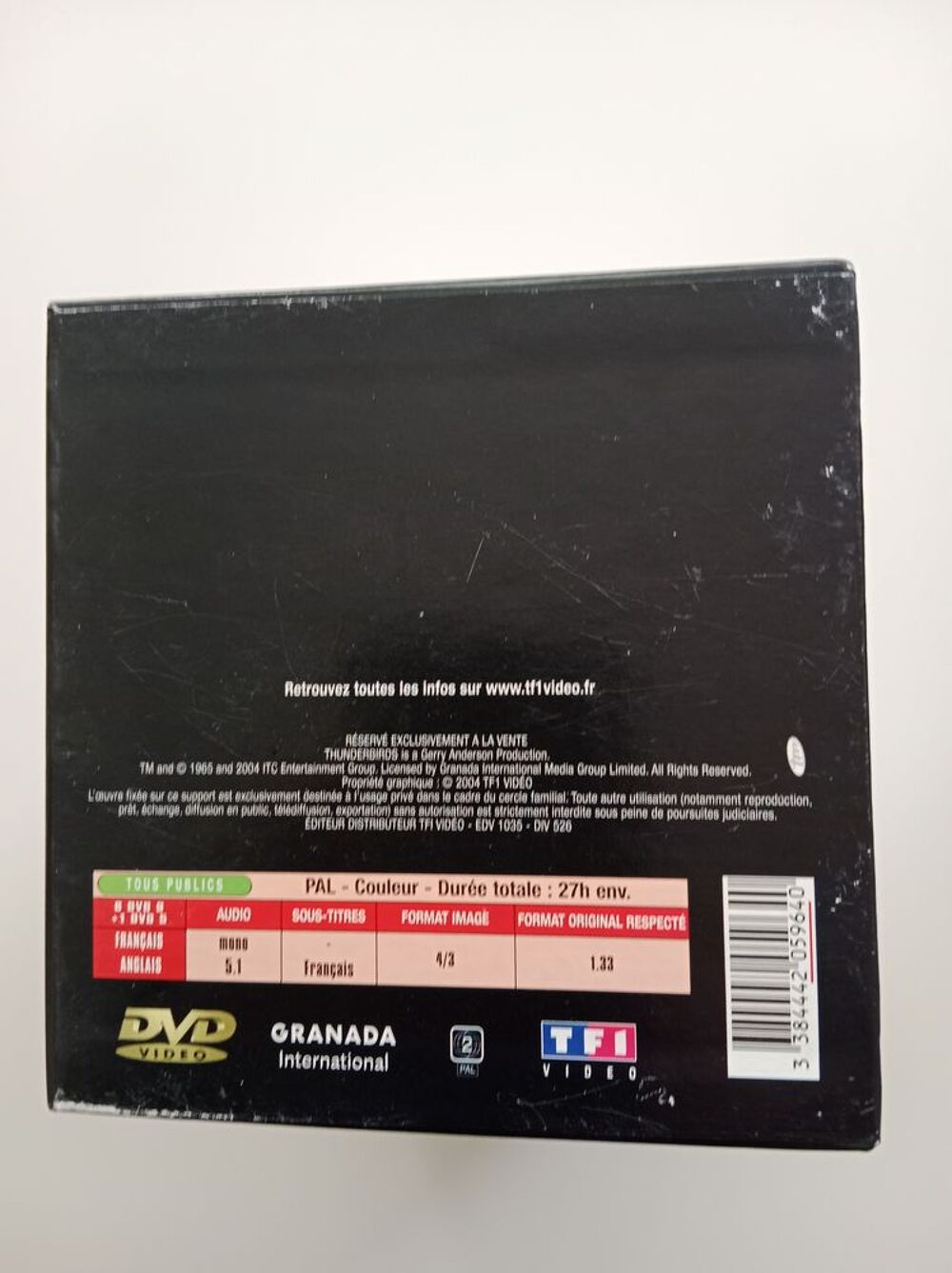 Coffret THE THUNDERBIRDS 9 dvd DVD et blu-ray